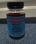 Adult Daily Immune Gummies With Elderberry, Vitamin C, Zinc, Immune Support, Skin Health, Antioxidant Support, Elderberry Flavor, For Men & Women, 60 Gummies, 30-Day Supply