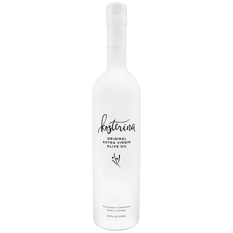 Kosterina - Everyday Organic Extra Virgin Olive Oil, High Heat Cooking Greek EVOO, Made from 100% Pure Early Harvest Koroneiki Olives, Natural Superfood, Polyphenol Rich, High Antioxidants (16.9 oz)