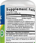 Best Naturals Probiotic 10 Strains & 30 Billion Cfu Intestinal Flora 60 Veggie Capsules (60 Count (Pack Of 1))