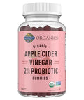 Garden Of Life Apple Cider Vinegar Probiotic Gummies Usda Organic Acv Gummy Vitamins 2 Billion Cfus Whole Food Vitamin B12-60 Vegan Non-Gmo Gummies For Digestion & Immunity