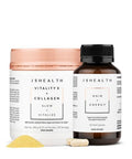JSHealth Vitamins Beauty Favorites Bundle - Includes Hair + Energy Hair Vitamins & Vitality X + Collagen Beauty Powder Supplement