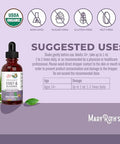Maryruth'S Organics Herbal Supplement Drops Support Renal & Urinary Systems Juniper Berry Cleavers Dandelion Hawthorn Horsetail & Chanca Piedra Vegan Non-Gmo 1 Fl Oz