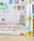 Raise Them Well Free Kids Hand Sanitizer ToxicFree Hand Sanitizer Spray for Kids, Hand Sanitizer Travel Size (Pack of 3)