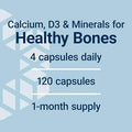 Life Extension Bone Restore - Helps Maintain Healthy Bone Density - Calcium, Vitamin D3, Magnesium, Zinc, Boron And Other Bone-Healthy Minerals - Non-Gmo, Gluten-- 120 Capsules