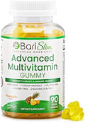 Barislim Advanced Bariatric Multivitamin Gummies - Specially Formulated Bariatric Vitamins For Patients After Weight Loss Surgery - Supports Energy & Immune Health Pineapple (90 Vegan Gummies)