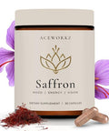 Aceworkz Appetite Suppressant For Weight Loss Organic Saffron Extract With Bioperine For Enhanced Absorption Supports Energy & Mood (90 Capsules)