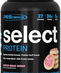 Pescience Lean Mass Stack â€“ Select Low Carb Whey + Casein Protein Powder & Trucreatine+ Creapure Creatine Monohydrate â€“ Muscle Growth Recovery & Strengthâ€“ Sugar Cookie 27 Servings + 30 Serving