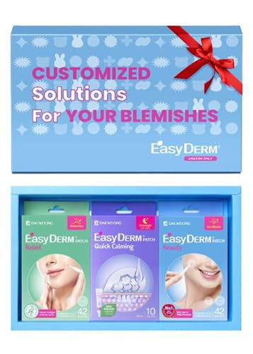 Dweasyderm Easyderm 3 Types Of Pimple Patches Set And Quick Calming Magnesium Patches