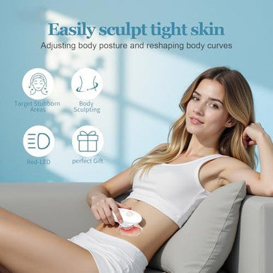 Huixinline 4 In 1 Body Sculpting Machine Anti Cellulite Massage Tool Lymphatic Drainage Massager Reduce Stretch Marks & Cellulite & Tightens Skin 'For Back Belly Waist Arms Legs.