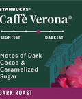 Starbucks K-Cup Coffee Pods, Dark Roast Hot or Iced Coffee, CaffÃƒÆ’Ã‚Â¨ Verona, 24 Keurig Pods