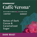 Starbucks K-Cup Coffee Pods, Dark Roast Hot or Iced Coffee, CaffÃƒÆ’Ã‚Â¨ Verona, 24 Keurig Pods