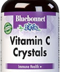 Bluebonnet Nutrition Vitamin C Crystals For Immune Health For Antioxidant Protection Soy Gluten Nongmo Kosher Dairy Vegan Powder 4.4 Oz (125 G)
