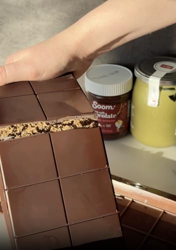 Soom Foods Chocolate Sea Salt Sesame Spread 12oz (2 Pack) Made with 4 Ingredients Low Sugar DairyFree NutFree GlutenFree Palm OilFree 5g Protein Better for You Chocolate Tahini Spread