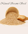 Sesame Seeds Natural ÃƒÂ¢Ã¢â€šÂ¬Ã¢â‚¬Å“ 14 oz Resealable Bag ÃƒÂ¢Ã¢â€šÂ¬Ã¢â‚¬Å“ Whole Raw Unhulled Seeds for Cooking, Baking & Garnishing by Mecca Foods