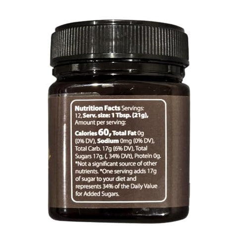 MELVO Manuka Honey MGO 100+ Manuka Honey (250g/8.8oz), Superfood, Authentic Raw Honey from New Zealand