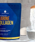 Antler Farms - 100 Pure Clean Marine Collagen Powder From Wild Caught Pacific Snapper 12 Oz Soluble In Hot Or Cold Liquids Highly Bioavailable Rapid Absorption No Taste Or Smell