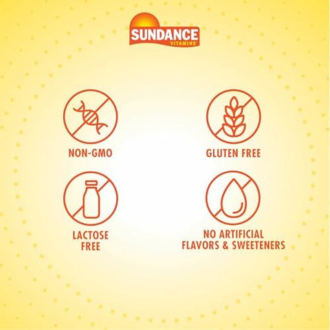 Sundance Hair Skin and Nails Complex 90 Softgels with Biotin 5000mcg NonGMO and Gluten Free Vitamin Supplement