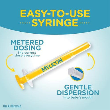 MYLICON Gas Relief Drops for Infants and Babies Dye Free Formula