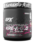 Efx Sports Kre-A-Glo Kre-Alkalyn Creatine For Women 2.5G Collagen 300Mg Ashwagandha 100Mg Hyaluronic Acid 30 Servings (Strawberry Margarita)