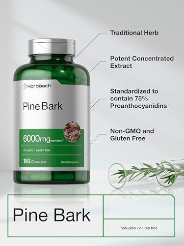 Horbaach Pine Bark Extract 180 Capsules