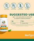Maryruth's Lutein Gummies With Zeaxanthin 30 Count