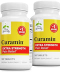 Terry Naturally Curamin Extra Strength Curcumin & Boswellia For Healthy Circulation Support Turmeric Supplement To Support Joints Muscle Health & Endorphin Production 30 Tablets (Pack Of 2)