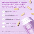 Premom Inositol Plus 2000Mg Myoinositol & 50Mg Dchiro Inositol Coq10 Folate & Vitamin D340:1 Ratio Supports Hormonal Balance Ovarian & Reproductive Health 30 Day Supply