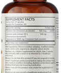 Futurebiotics Cinnamon Plus Chromium Picolinate Supplement High Potency Chromium Nongmo 120 Vegetarian Capsules