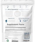 Micro Ingredients Magnesium Citrate Powder 2Lbs Unflavored Magnesium Supplement Relaxation And Nutrient Utilization Easily Absorbed Formula Non-Gmo Vegan Gluten Free