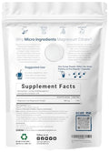 Micro Ingredients Magnesium Citrate Powder 2Lbs Unflavored Magnesium Supplement Relaxation And Nutrient Utilization Easily Absorbed Formula Non-Gmo Vegan Gluten Free