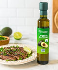 Benissimo 100% Pure Organic Avocado Oil Ã¢â‚¬â€œ Cold-Pressed, Non-GMO, Allergen-Free Cooking Oil, 8.45 Fl Oz - Perfect for SautÃƒÂ©ing, Frying, Baking & Salads
