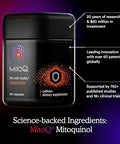 Mitoq Curcumin Advanced Coq10 Antioxidant - Contains Mitoquinol Mesylate & Super Bioavailable Longvida Curcumin Turmeric - Supports Immunity Digestive Health & Cell Vitality (60 Capsules)