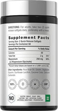 Horbaach Magnesium Glycinate 120 Softgels 250Mg