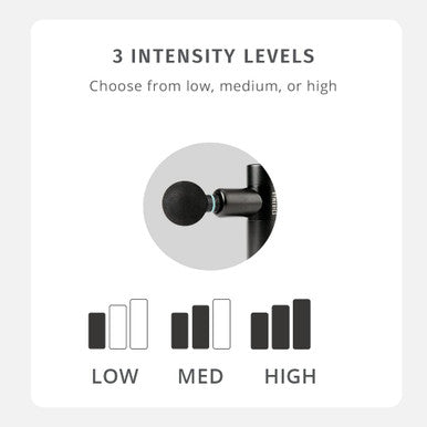 Homedics Therapist Select Compact Percussion Massager, 4 Attachments, Thermal Heat, Rechargeable Battery With 4-Hour Runtime And Charge Light Indicator, 3 Intensity Levels, Cordless For Trave