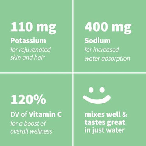 Sprout Living Colorfuel Hydration Powder Drink Mix Organic Superfoods + Adaptogens Hydration Support & Recovery Electrolytes Himalayan Pink Salt Coconut Water Lemon Citrus Flavor (25 Servings)