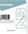 Nutrabio Liver Supplement Advanced Liver Support With Milk Thistle Glutathione Tudca Antioxidant Detox & Cleanse 90 Capsules