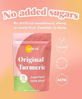 Golde - Superfood Latte Blend - Original Turmeric - Plant-Based W/Coconut, & Ginger - Vegan, Keto, Sugar- - 30 Servings