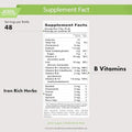 Buried Treasure Herbal Iron 48 Servings Liquid Iron And Herbal Supplement Vitamin C & B Complex Vitamins Ironrich Greens Vegan Iron For Men And Women