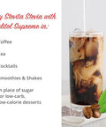 Stevita Stevia with Xylitol Supreme 8 oz Pouch AllNatural Stevia Extract Natural Sweetener No Calories NonGMO Vegan Kosher Keto Paleo Gluten Free ErythritolFree 227 Servings