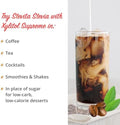 Stevita Stevia with Xylitol Supreme 8 oz Pouch AllNatural Stevia Extract Natural Sweetener No Calories NonGMO Vegan Kosher Keto Paleo Gluten Free ErythritolFree 227 Servings