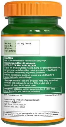 Pure Nutrition Vitamin C With Amla Extract and Zinc Supplement 1027Mg 120 Veg Tabs Immune Support Supports Skin and Bone Health