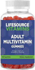 LifeSource Vitamins Adult Multivitamin 90 Gummies 45 Day Supply Tastes Great/Contain All Essential Vitamins and Minerals