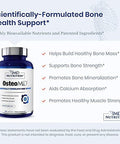 1MD Nutrition OsteoMD for Comprehensive Bone Support with Calcium Hydroxyapatite Vitamin D3 K2 90 Capsules