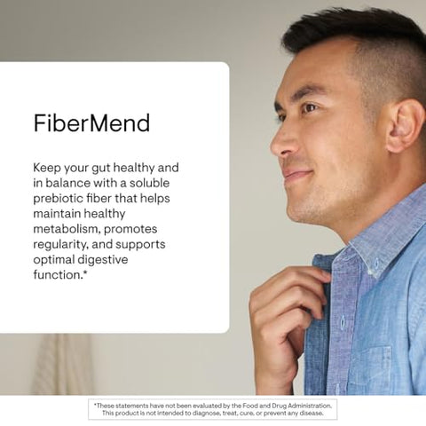 Thorne - Fibermend - Prebiotic Fiber Powder To Help Maintain Regularity And Balanced Gi Flora 11.6 Oz