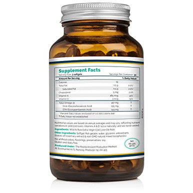 Rosita Extra Virgin Cod Liver Oil - 90 capsules