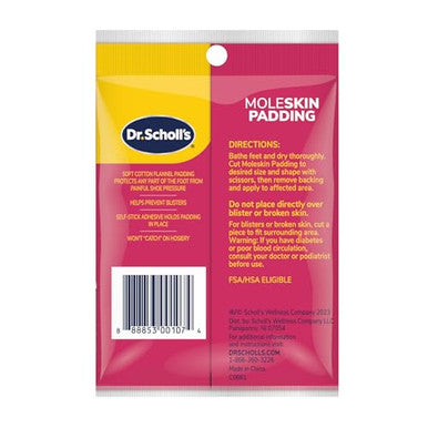 Dr. Scholl'S Moleskin Padding Strips (3 Count)