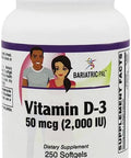 Bariatricpal Vitamin D3 50Mcg (2000 Iu) Easy Swallow Vegetarian Softgels (250 Count)