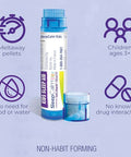 Boiron Sleepcalm Kids Sleep Aid For Deep Relaxing Restful Nighttime Sleep - Melatonin-Free And Non Habit-Forming - 80 Pellets Per Tube 4 Total Tubes Sleep Calm