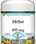 Terravita Millet - 450 Mg (100 Capsules, Zin: 520812) - 2 Pack
