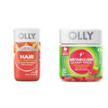 Olly Ultra Strength Hair Softgels Supports Hair Health Biotin Keratin & Metabolism Gummy Rings Apple Cider Vinegar Vitamin B12 Chromium